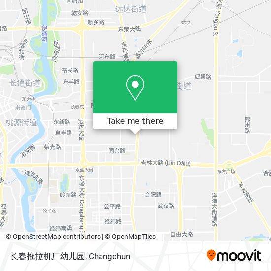 长春拖拉机厂幼儿园 map