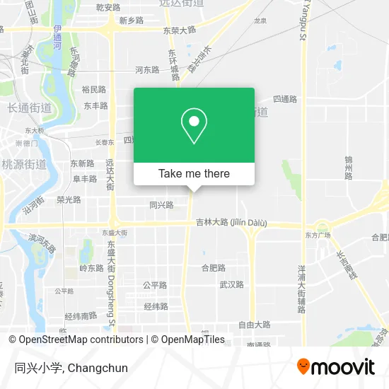 同兴小学 map