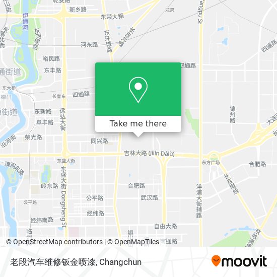 老段汽车维修钣金喷漆 map