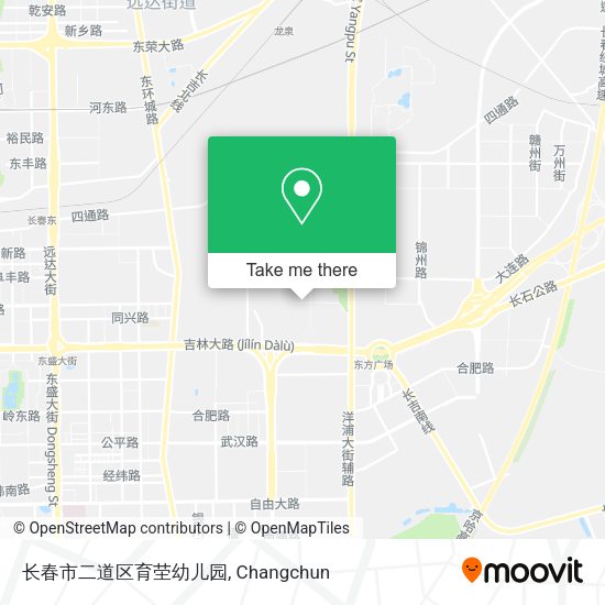 长春市二道区育茔幼儿园 map