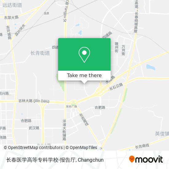 长春医学高等专科学校-报告厅 map
