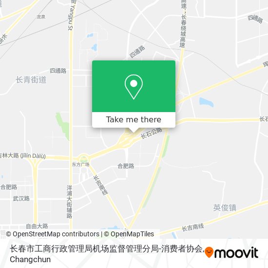 长春市工商行政管理局机场监督管理分局-消费者协会 map