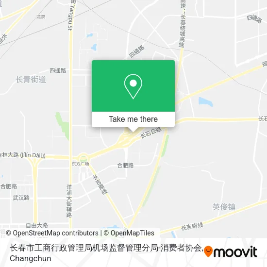 长春市工商行政管理局机场监督管理分局-消费者协会 map