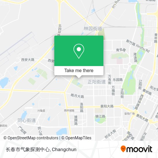 长春市气象探测中心 map