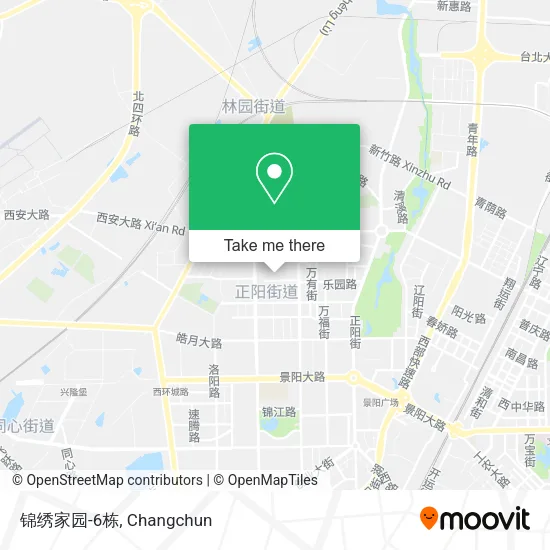 锦绣家园-6栋 map