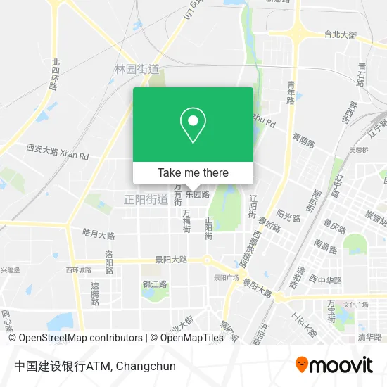 中国建设银行ATM map