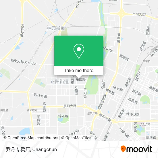 乔丹专卖店 map