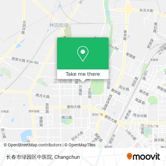 长春市绿园区中医院 map