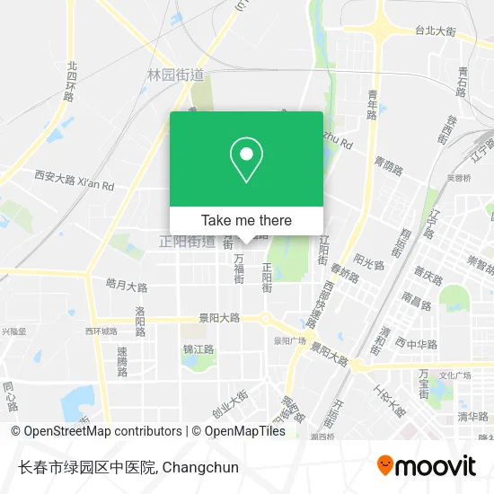 长春市绿园区中医院 map