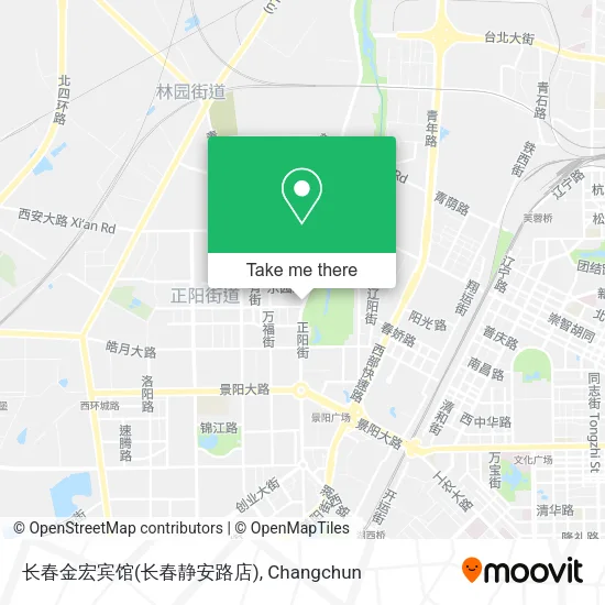 长春金宏宾馆(长春静安路店) map
