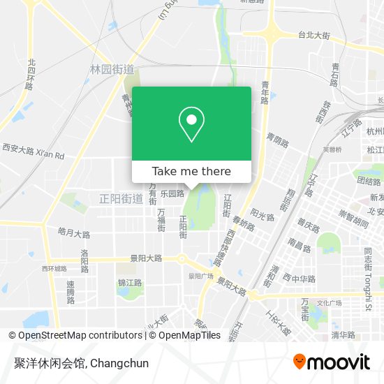 聚洋休闲会馆 map