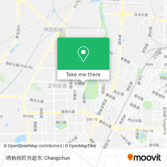 绣购祝旺兴超市 map