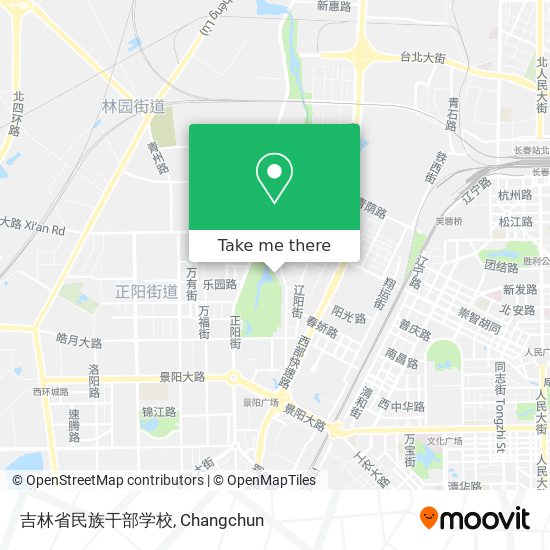 吉林省民族干部学校 map