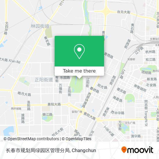 长春市规划局绿园区管理分局 map