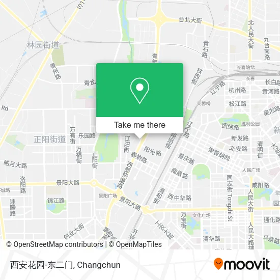 西安花园-东二门 map