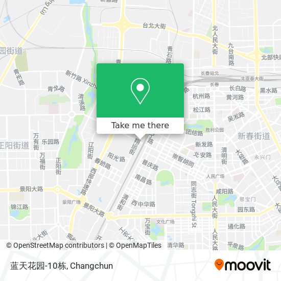 蓝天花园-10栋 map