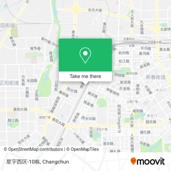 星宇西区-10栋 map