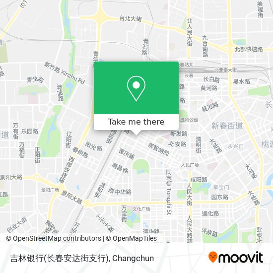 吉林银行(长春安达街支行) map