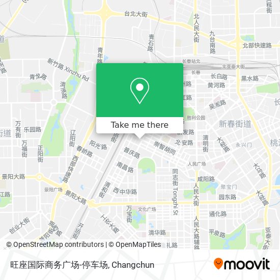 旺座国际商务广场-停车场 map