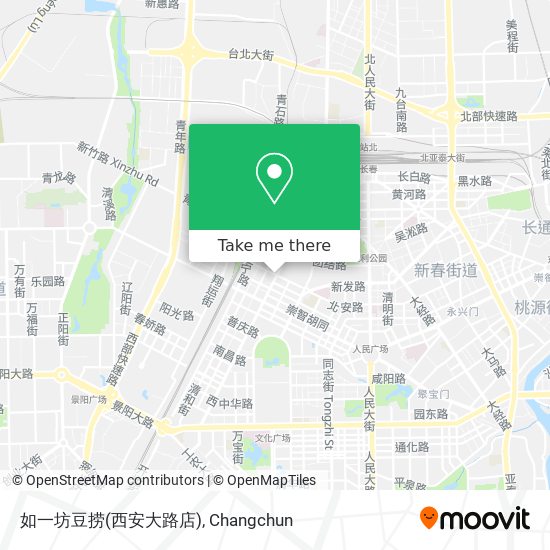 如一坊豆捞(西安大路店) map