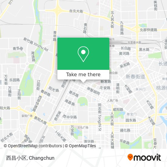 西昌小区 map