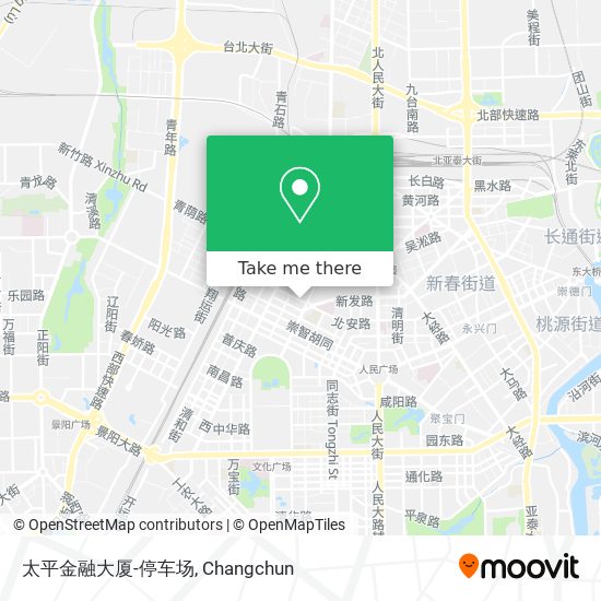 太平金融大厦-停车场 map