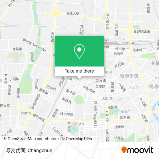 原麦优面 map