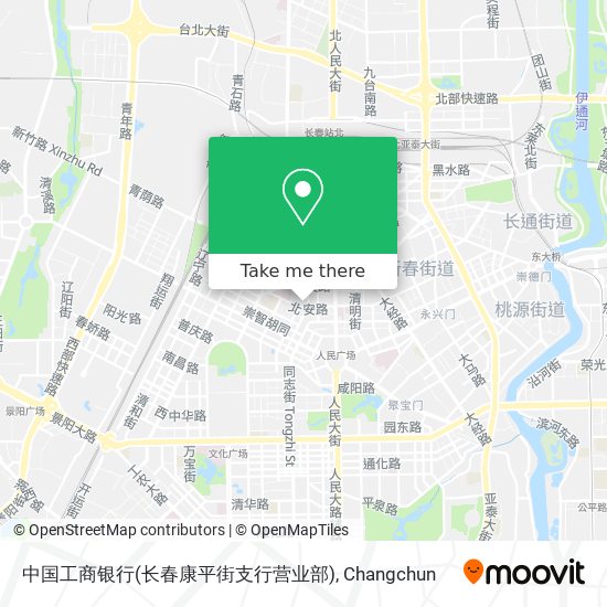 中国工商银行(长春康平街支行营业部) map