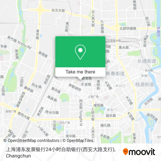 上海浦东发展银行24小时自助银行(西安大路支行) map