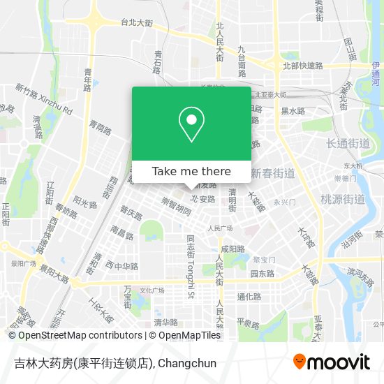 吉林大药房(康平街连锁店) map