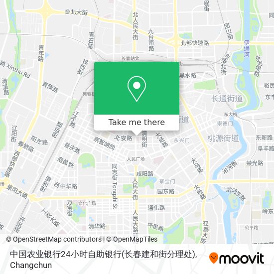 中国农业银行24小时自助银行(长春建和街分理处) map