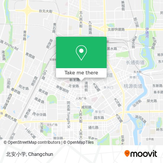 北安小学 map