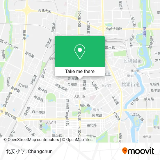 北安小学 map