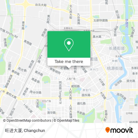 旺进大厦 map