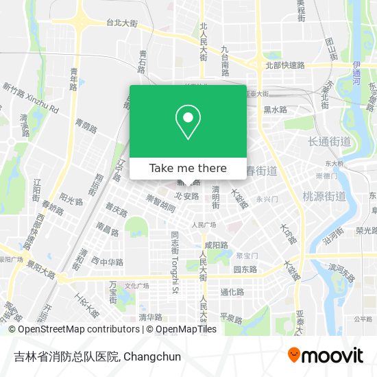 吉林省消防总队医院 map