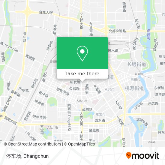 停车场 map