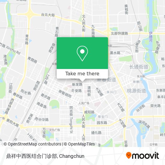 鼎祥中西医结合门诊部 map