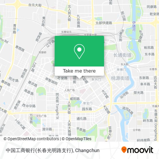 中国工商银行(长春光明路支行) map
