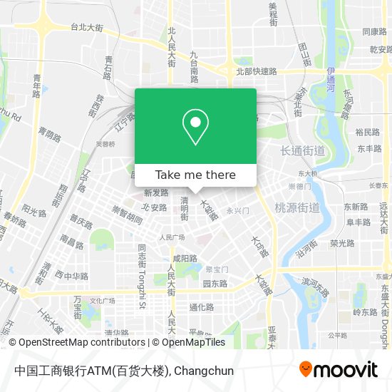 中国工商银行ATM(百货大楼) map