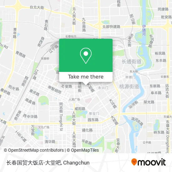 长春国贸大饭店-大堂吧 map