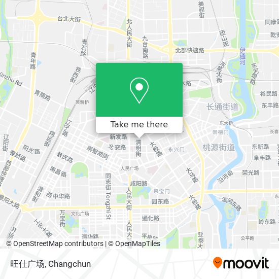 旺仕广场 map