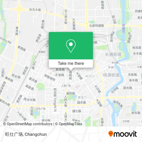 旺仕广场 map