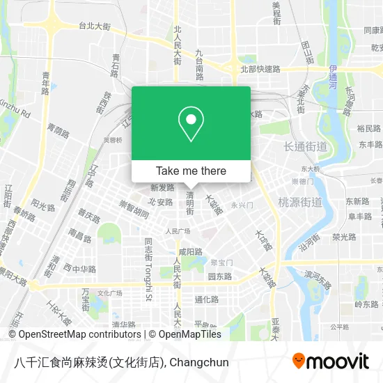 八千汇食尚麻辣烫(文化街店) map