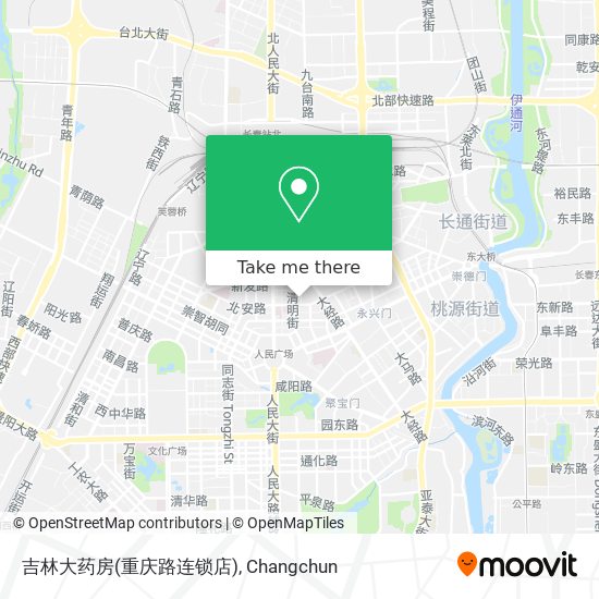 吉林大药房(重庆路连锁店) map