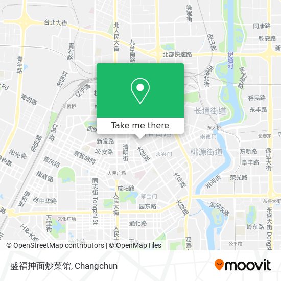 盛福抻面炒菜馆 map