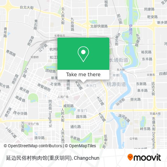延边民俗村狗肉馆(重庆胡同) map