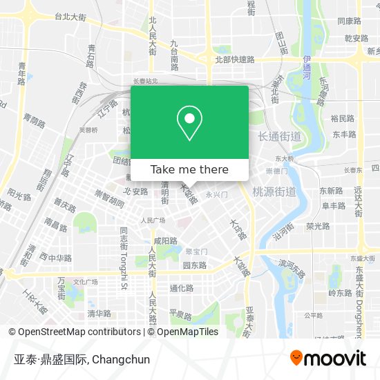 亚泰·鼎盛国际 map