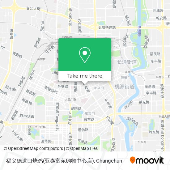 福义德道口烧鸡(亚泰富苑购物中心店) map