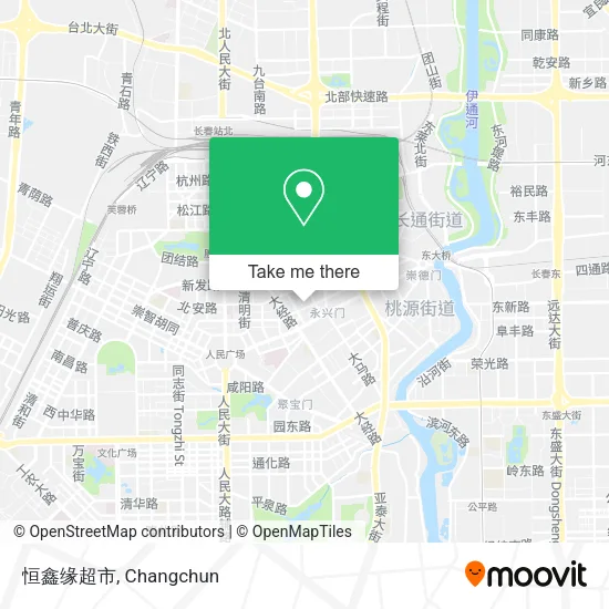 恒鑫缘超市 map
