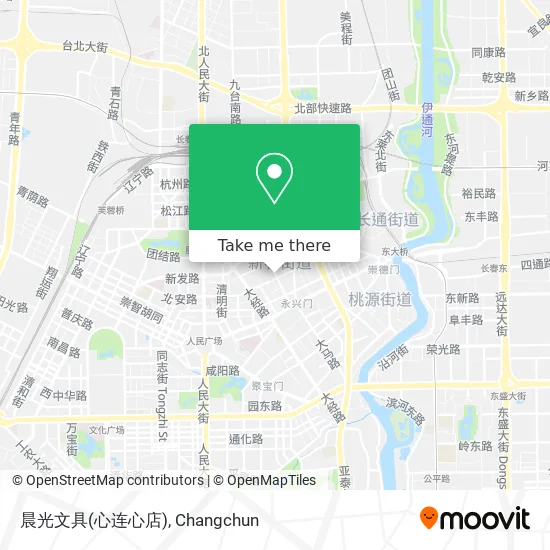 晨光文具(心连心店) map